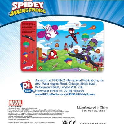 Sách ngoại văn: Little First Look And Find - Spidey & His Amazing Friends