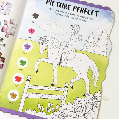 Princess Dress-Up Activity Book