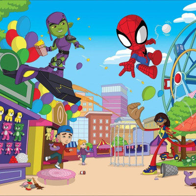 Sách ngoại văn: Little First Look And Find - Spidey & His Amazing Friends