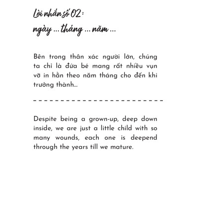 Combo 3 cuốn sách song ngữ Just For Youth +  A Hug For Not Giving Up + The Journal To Grow Up