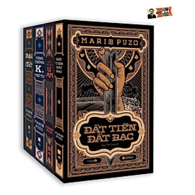 [combo 4 cuốn sách MARIO PUZO 2022] ĐẤT TIỀN ĐẤT BẠC-DẠI THÌ CHẾT-TỔNG THỐNG K. THỨ TƯ-ĐẤU TRƯỜNG U ÁM-Đông A