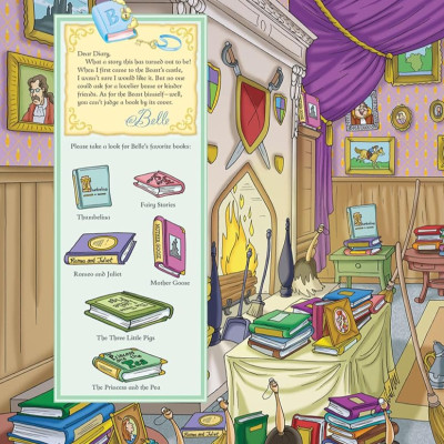 Sách ngoại văn: Look And Find - Midi Disney Princess Find The Magic