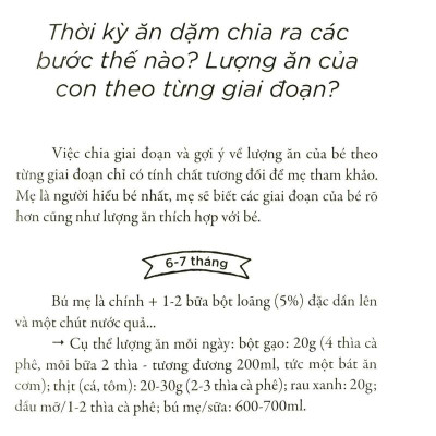 Sách - Sổ tay ăn dặm của mẹ (Nhã Nam HCM)
