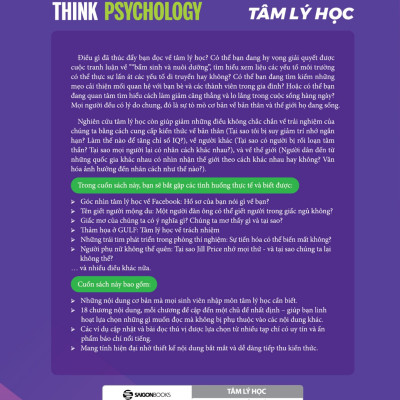 Tâm lý học - Think Psychology - Text Book