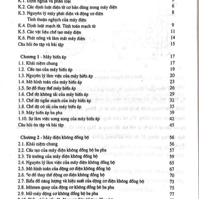 Giáo trình máy điện (sách dùng cho các trường đào tạo hệ trung cấp chuyên nghiệp)