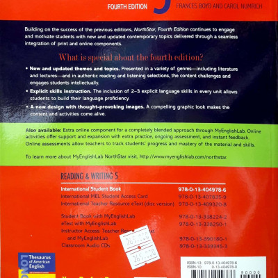 NorthStar (4 Ed.) 5 - Reading and Writing: Student Book