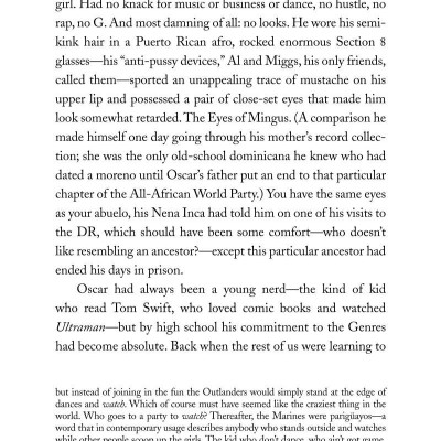 The Brief Wondrous Life of Oscar Wao