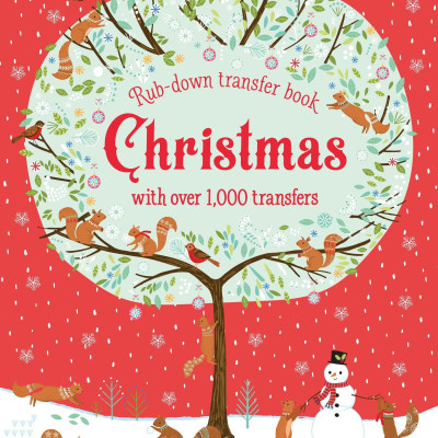 Rub-down Transfer Book: Christmas