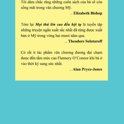Mọi Thứ Lên Cao Đều Hội Tụ