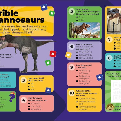 Sách ngoại văn: Kahoot! Quiz Time - Dinosaurs
