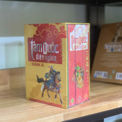 Sách - Tam Quốc Diễn Nghĩa (Bộ 3 Cuốn) (2022)