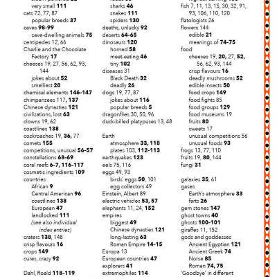 Lists For Curious Kids: 263 Fun, Fascinating And Fact-Filled Lists