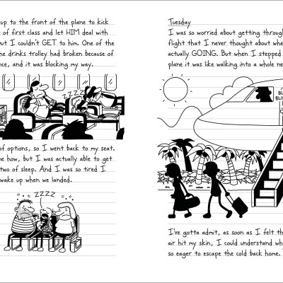 Truyện thiếu nhi tiếng Anh - Diary of a Wimpy Kid 12: The Getaway (International Bestseller) (Paperback)