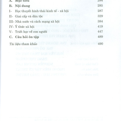 Combo 3 cuốn Giáo Trình Lịch Sử Đảng Cộng Sản Việt Nam + Giáo Trình Triết Học Mác – Lênin + Giáo Trình Tư Tưởng Hồ Chí Minh (Dành Cho Bậc Đại Học Hệ Không Chuyên Lý Luận Chính Trị) - Bộ mới năm 2021