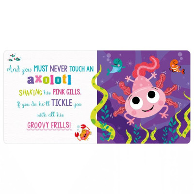 Sách ngoại văn: Never Touch Never Touch An Axolotl!