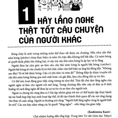 Kinh Nghiệm Từ Nước Nhật - 49 Bí Quyết Giúp Trẻ Lắng Nghe Và Truyền Đạt (Tái Bản 2023)