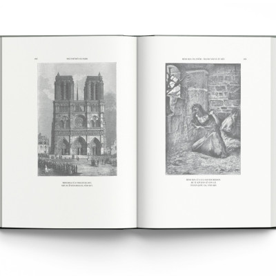 [Bản dịch mới và đầy đủ, kèm 200 minh họa tuyệt đẹp] NHÀ THỜ ĐỨC BÀ PARIS – Victor Hugo – Đông A – Bìa cứng có áo