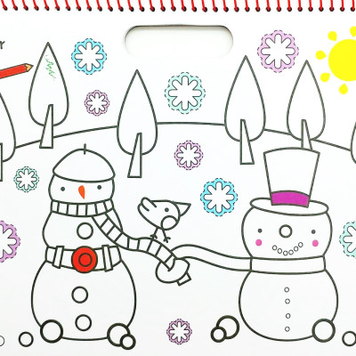 Large Doodle Book - My Big Snowman