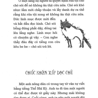 Truyện Ngụ Ngôn Thế Giới Chọn Lọc - Rửa Tội Cho Chó Sói