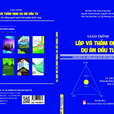 GIÁO TRÌNH LẬP VÀ THẨM ĐỊNH DỰ ÁN ĐẦU TƯ (TBL2)
