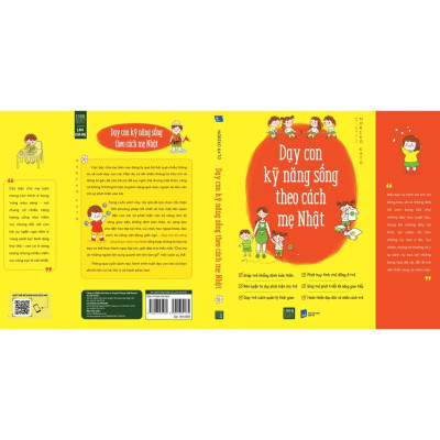 Sách Dạy con kỹ năng sống  theo cách mẹ nhật - BẢN QUYỀN