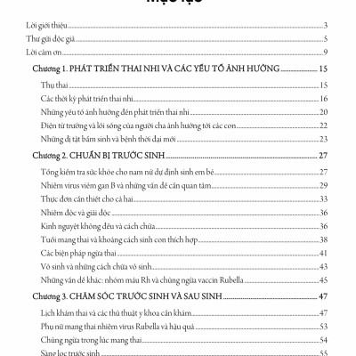 Chăm sóc sức khỏe trẻ em toàn diện: CHĂM SÓC EM BÉ TRƯỚC SINH- hiện đại kết hợp truyền thống