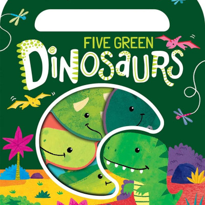 Five Green Dinosaurs (Count And Carry With Me!)
