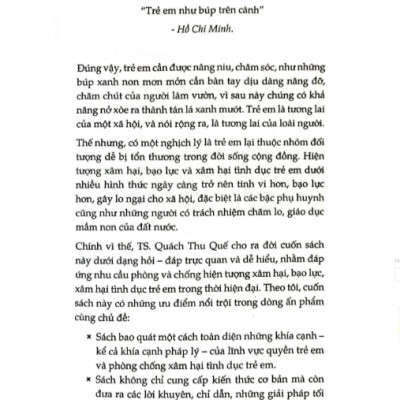 99 câu hỏi bảo vệ con yêu