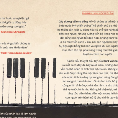 Sách - Cây dương cầm tự động (Kurt Vonnegut) (Nhã Nam Oficial)