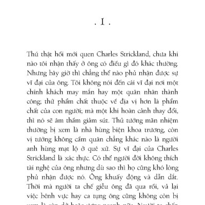 Văn học kinh điển - Vần Trăng Và Sáu Xu (Tiểu Thuyết) - W. Somerset Maugham