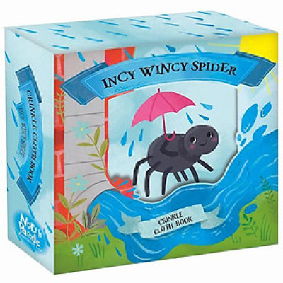 Crinkly Cloth Book - Incy Wincy Spider
