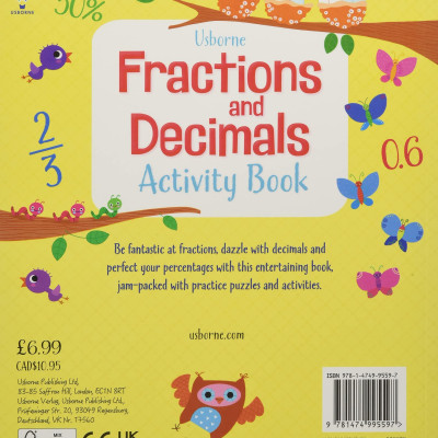 Fractions And Decimals Activity Book