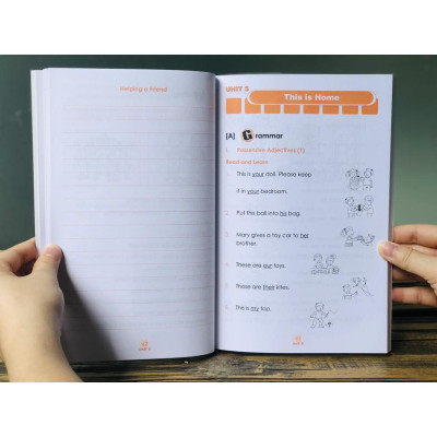 Sách Learning english Á Châu Books học tiếng anh ( Bộ 5 cuốn, 6 - 13 tuổi )