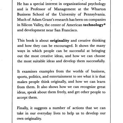 Penguin Readers Level 7: Originals