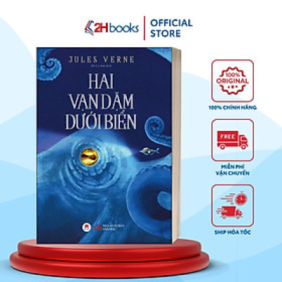 Sách - Hai vạn dặm dưới biển - Tái bản 2024 - 2H Books