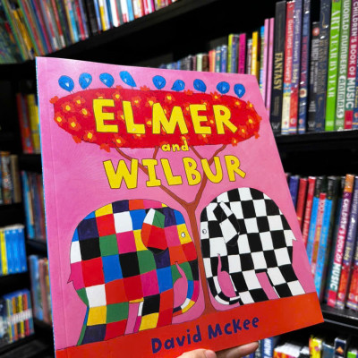 Sách - Elmer and Wilbur by David McKee - Sách ngoại văn, sách thiếu nhi tiếng Anh, bìa mềm, nhập khẩu UK
