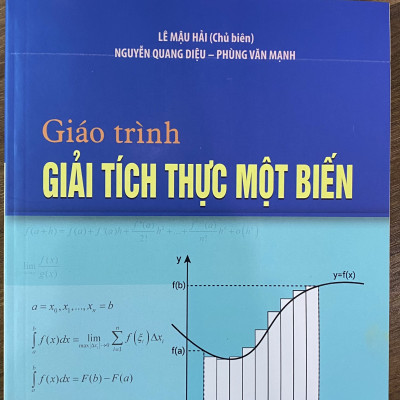 Sách - Giáo trình giải tích thực một biến