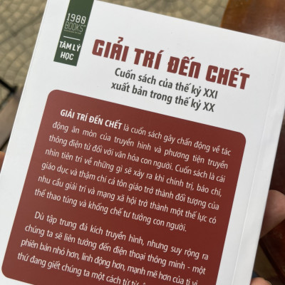 GIẢI TRÍ ĐẾN CHẾT- Tác phẩm kinh điển bán chạy nhất của bậc thầy Neil Postman  – Neil Postman – Nhung Nguyễn dịch – 1980 Books – NXB Thanh Niên 