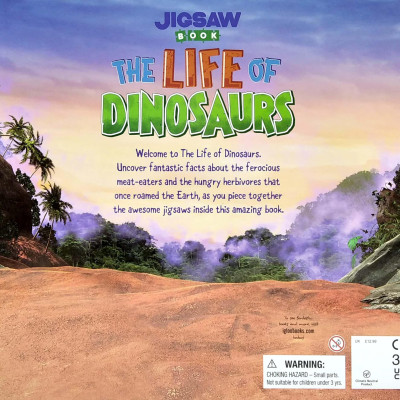 Jigsaw Book: The Life Of Dinosaurs