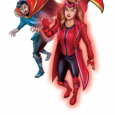 World Of Reading Level 1: This Is Doctor Strange And Scarlet Witch
