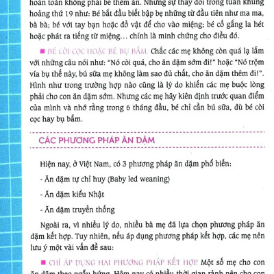 Cẩm Nang Ăn Dặm Bé Tự Chỉ Huy Của Mẹ Việt - Quẳng Cái Cân Đi Mà Khôn Lớn