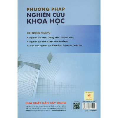 Sách - Phương Pháp Nghiên Cứu Khoa Học - NXB Xây Dựng