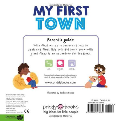 My First Town: A Flap Book