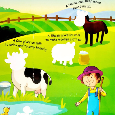 My Animals Stickers & Writing Book