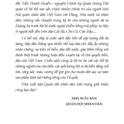 Chủ Quyên Biển Đảo Thiêng Liêng Của Tổ Quốc