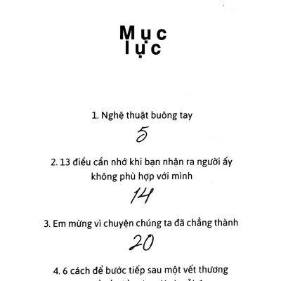 Điều Đẹp Nhất Có Khi Là Buông Tay (Tái Bản)