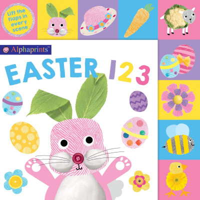 Alphaprints: Easter 123: Lift The Flaps In Every Scene