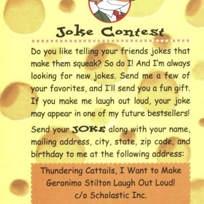 Geronimo Stilton A Cheese Colored Camper (No. 16)