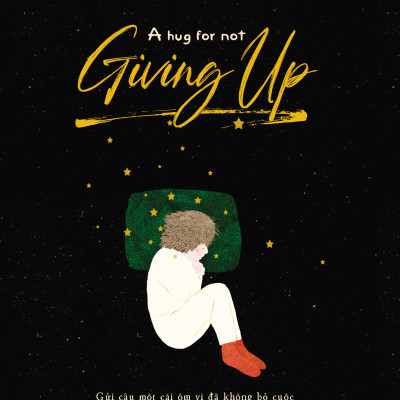 Combo 3 cuốn sách song ngữ Just For Youth +  A Hug For Not Giving Up + The Journal To Grow Up