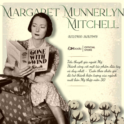 Sách Cuốn theo chiều gió bìa cứng, Tiểu thuyết kinh điển, Tiểu thuyết đạt giải Pulitzer 1937, 2HBooks